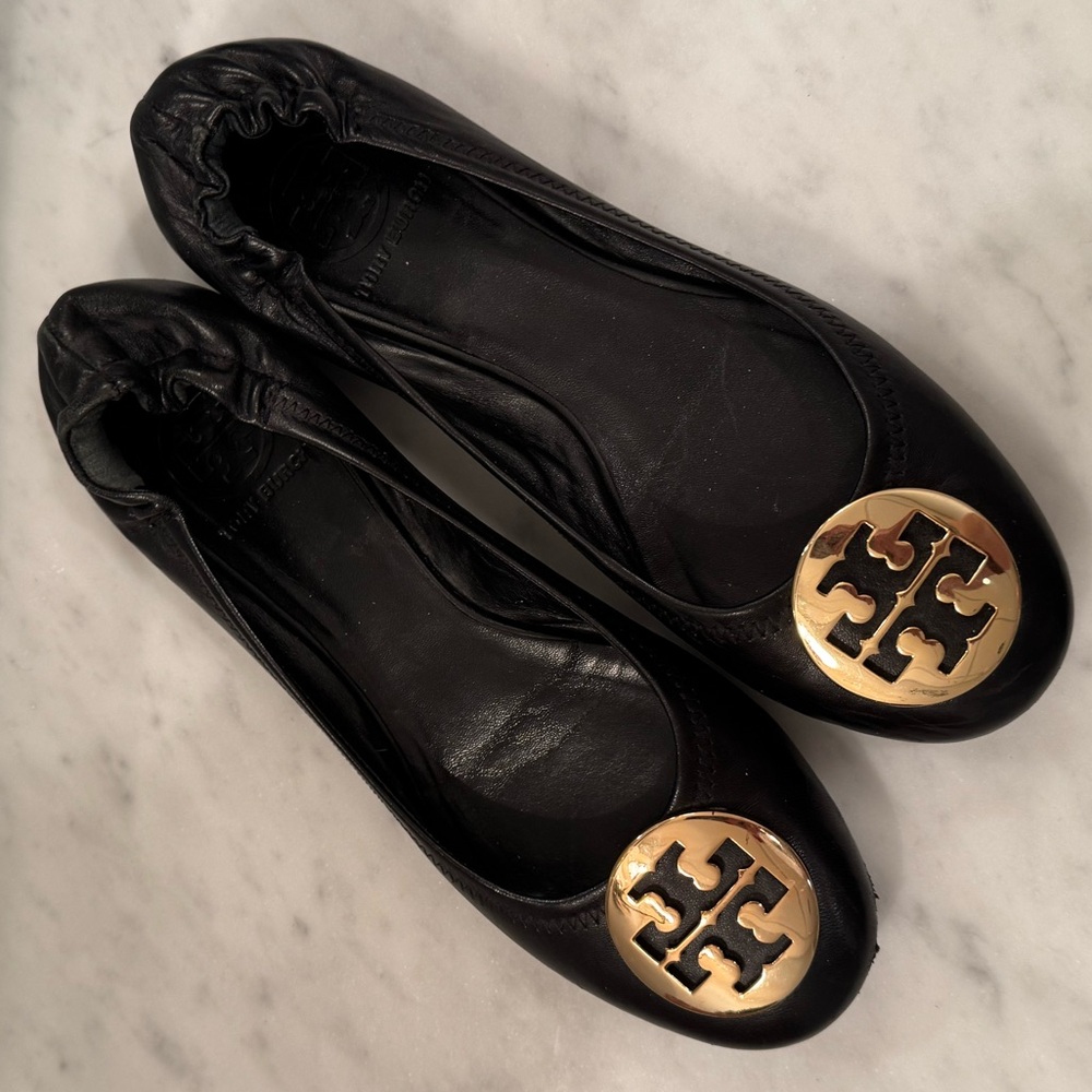 Tory Burch Benton 2 Travel ballet (Black)